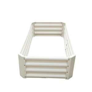 OEM ODM High Quality Large Galvanized Steel Planter Kits Weather-resistant Oval Metal Raised Garden Bed with Long Root for Home - Product Image 6