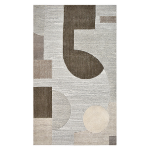 พรมปูพื้นขนสัตว์8 'x 10' สีน้ำตาลสำหรับสำนักงาน & บ้านสำหรับห้องนั่งเล่น & บ้านขนาด10 'x 14' - Product Image 5