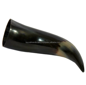 เขาสัตว์แท้แกะสลักสไตล์ทะเล งานฝีมือตกแต่งสำหรับคริสต์มาส - Product Image 1