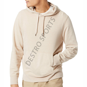Respirant séchage rapide automne hommes sweats à capuche zippés 100% coton personnalisable écologique vente directe d'usine - Product Image 3