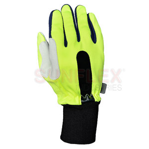 Guantes de cuero de invierno de alta calidad OEM Guantes de esquí de último estilo con precio bajo MOQ - Product Image 3