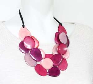 Collar de Cuentas de Resina Ecológicas Artizon Studio AS-1616 con Patrón Degradado, Tamaño Personalizable, para Bodas, Compromisos, Fiestas, Navidad - Product Image 3