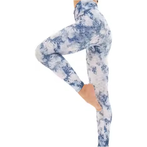 Workout <b>Tummy</b> <b>Control</b> Push up Yoga Waist Cross Over <b>Gym</b> Sport Women Fitness <b>Legging</b> High Quality Solid Color Best Price <b>Legging</b> - Product Image 6