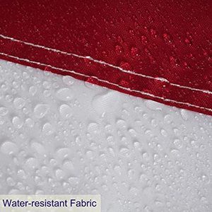 Banderas de EE. UU. TOP FLAGSINC, Bandera Americana para Exteriores 3x5, Banderas de EE. UU. con Estrellas Bordadas, Resistentes, Hechas en EE. UU., 350g, 2 Ojales de Latón, para Interiores - Product Image 2