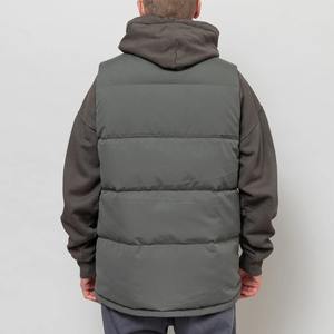 Custom High Quality <b>Winter</b> Warm Custom Big Size Casual Loose Solid Sleeveless <b>Men</b> Puffer Down <b>Vest</b> Gilet - Product Image 6
