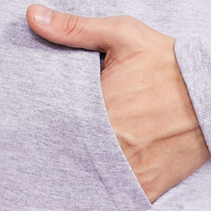 เสื้อผ้าแฟชั่นผู้ชายเสื้อฮู้ดและเสื้อสเวตเตอร์ผ้าฝ้าย100% กำหนดโลโก้ได้เอง - Product Image 6