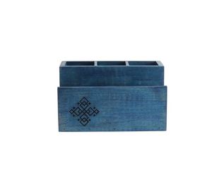 High Quality Handmade Wooden Cutlery Holder for Tableware Restaurant Hotel Home Customized Logo Available - Product Image 6