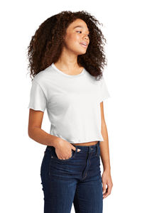 Camiseta corta para Mujer | Crop Tops | Camisetas recortadas 8882 Camiseta recortada fluida para mujer - Product Image 4