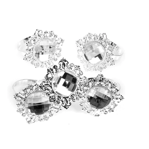 ที่ใส่ผ้าเช็ดปากรูปทรงกลมอุปกรณ์ตกแต่งบ้านในร่มที่ใส่กระดาษทิชชู่อะคริลิคคุณภาพสูงเครื่องประดับดีไซน์ใหม่ - Product Image 3