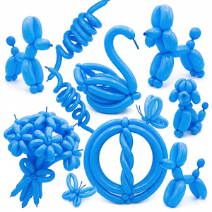 260 Globos de Látex Azules, Marca Love, Hechos en China, Decoraciones para Fiestas, Regreso a Clases, Día de San Valentín, Halloween, Nochevieja, Manualidades - Product Image 2