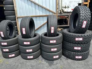 Pneus de voiture radiaux sans chambre à air, utilisés toute l'année, 235/55ZR17, homologués pour la vitesse, fabriqués en France, avec une durée de vie de la bande de roulement de 90 % et une garantie de 12 mois - Product Image 3