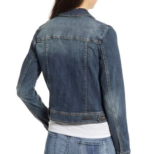 Alta calidad adultos mujeres chaquetas de mezclilla bajo Moq ajustable nueva llegada transpirable mujeres chaquetas de mezclilla - Product Image 4
