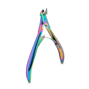 Pince à cuticules en acier inoxydable pour couper les cuticules avec logo personnalisé pince à ongles à cuticules - Product Image 1