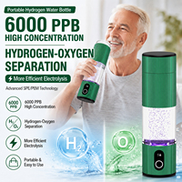 Cadeaux pour centre de soins à domicile : Générateur d'eau hydrogénée portable H2 6000PPB PEM SPE pour SPA