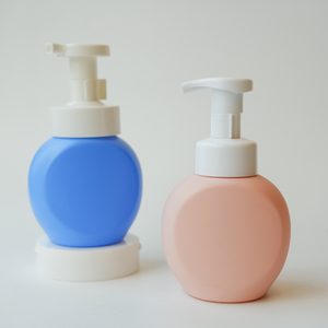 Flacon moussant en HDPE de haute qualité de 300 ml avec pompe à lotion pour nettoyant visage et shampoing en gros, couleur personnalisée - Product Image 5