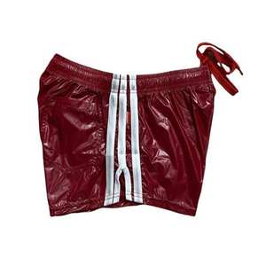 Pantalones Cortos Deportivos para Hombre, de Poliéster/Algodón, Corte Lateral, Ligeros, de Secado Rápido, para Entrenamiento, Transpirables, Cómodos, Servicio OEM - Product Image 4