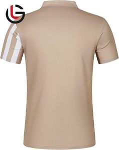 เสื้อโปโลสำหรับผู้ชายเสื้อกอล์ฟผ้าถัก180กรัมเสื้อคอตตอน100% สูงดีไซน์ยอดเยี่ยม - Product Image 6