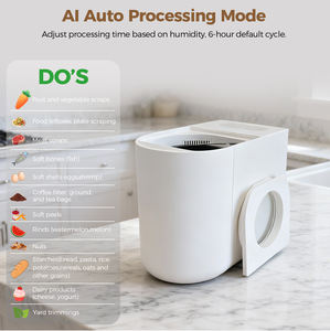 LUXFOND Large Capacity Kitchen Food Waste <b>Garbage</b> Recycling <b>Disposal</b> 4.5L Electric Automatic Composter For Kitchen Indoor - Product Image 3