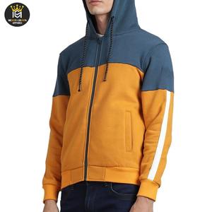 Sweat à capuche décontracté pour hommes 100% coton à la mode Streetwear couleurs personnalisées tailles et Logos pour vêtements d'hiver - Product Image 4