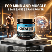 Créatine monohydrate en poudre micronisée, marque privée, supplément nutritionnel sportif, approvisionnement en vrac, OEM, ODM, emballage personnalisé, usine