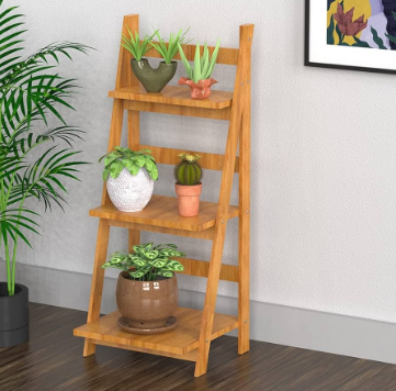 Set 3 Mensole Da Parete In Legno Massello 42/36/30 Cm – LAMO, Naturale, Con Staffe E Tasselli Inclusi