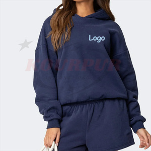 Sudadera con Capucha de Lona de Alta Calidad Personalizada para Mujer, Logotipo Frontal en Diferentes Colores, Talla Única, Nueva Llegada, Precio Razonable - Product Image 6