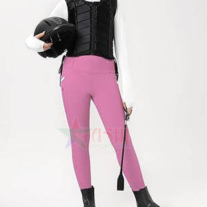 Leggings de Equitación para Mujer con Agarre Completo en el Asiento, Material Impermeable y Cortavientos de Spandex/Poliéster, Ajuste Elástico - Product Image 6