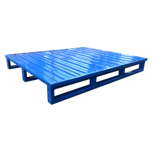 Palette en acier galvanisé à un seul côté Palette en acier galvanisé avec revêtement en poudre Matériel de stockage en rack Palette en acier 1200 X 1000 Plateforme en acier - Product Image 5