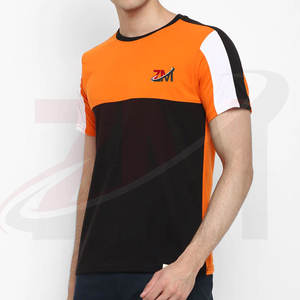 T-shirt pour homme, style actuel, nouveau design, 100% coton, streetwear, logo imprimé personnalisé, coupe ample, prix de gros - Product Image 2