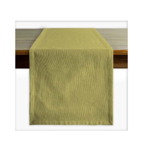 Camino de mesa de Color sólido de algodón puro 100%, de 6 plazas Decoración elegante, mesa de comedor, Hotel, restaurantes, alta calidad, suave y cómodo - Product Image 5