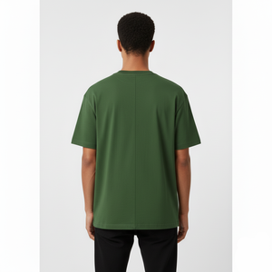 Camiseta de Hombre Formal, Holgada, de Punto, 100% Algodón, con Estampado por Sublimación, Transpirable y de Secado Rápido - Product Image 2