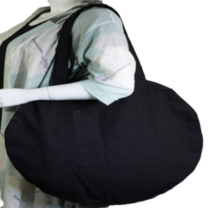 Sac fourre-tout en toile 100% coton extra-large Poignées de longueur d'épaule Fermeture à glissière Impression de logo personnalisée Multi-usages pour un usage quotidien - Product Image 4