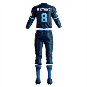 Uniforme de béisbol de gran tamaño al por mayor, uniformes de béisbol de los mejores materiales, uniforme de béisbol de alta calidad, ropa de equipo - Product Image 2