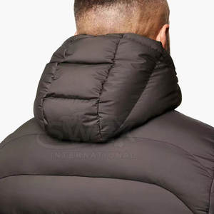 Tamaño personalizado Streetwear con capucha burbuja chaqueta de invierno para los hombres nuevo estilo de Venta caliente hombres con capucha burbuja chaqueta de invierno - Product Image 6