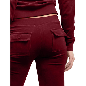 Ensemble de sport 2 pièces pour femme grande taille, hiver, uni, jogging et survêtement, vêtements de sport d'extérieur, tissu en velours, 2026 - Product Image 2