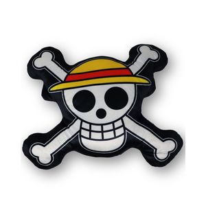 Coussin de siège et oreiller One Piece avec logo tête de mort, design Kissen - Product Image 1