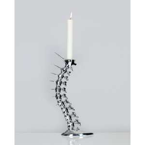 Bougeoir en aluminium fait à la main avec un savoir-faire exquis et un design haut de gamme pour une ambiance classique et vintage - Product Image 1