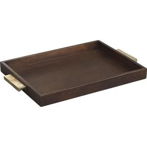 Plateau de service en bois adapté aux propriétaires d'animaux de compagnie, idéal pour placer les bols de nourriture et les abreuvoirs de manière propre. - Product Image 2