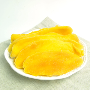 COLLATIONS DE MANGUE SÉCHÉES À SAVEUR DOUCE ET DOUCE dans un sac à fermeture éclair pour une santé digestive faible en gras - Product Image 5