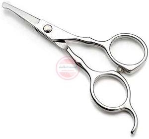 Tijeras de aseo para mascotas, punta redondeada de acero inoxidable, tijera profesional para el cuidado de mascotas - Product Image 2