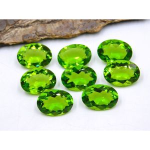 Piedra preciosa curativa suelta de peridoto Natural 100% de alta calidad en forma de corte ovalado facetado disponible para exportación a precios a granel OEM - Product Image 2