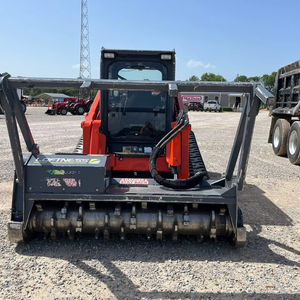 Broyeur forestier Kubota SVL97-2 d'occasion, chargeuse compacte sur chenilles haute performance conçue pour la construction, le défrichement et la foresterie. - Product Image 1