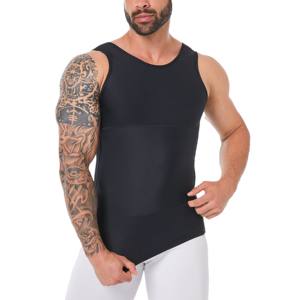 Nouveau débardeur décontracté en tricot pour homme 2025, en polyester et coton, séchage rapide, respirant, élastique, pour la gym, maillot de sport Amano - Product Image 4