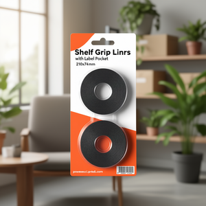 Shelf Grip Liners with Label <b>Pocket</b> 210x74mm - Product Image 3