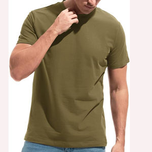 T-shirts pour hommes imprimés de logo sur mesure T-shirts pour hommes confortables de fabrication professionnelle à vendre - Product Image 4