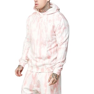 Sweat-shirts d'hiver personnalisés Basics Tie Dye imprimés numériquement, sweat-shirt oversize pour homme avec logo brodé, 100% coton, course à pied 2026 - Product Image 5