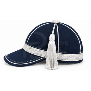 Refined Honour <b>Hat</b> Classic Traditional Ceremonial Headwear With Decorative Crown <b>Band</b> Premium Tassel Custom Formal Presentation - Product Image 5