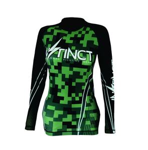 เสื้อรัดกล้ามเนื้อแขนยาวสำหรับผู้หญิง ปี 2025 น้ำหนักเบา ระบายอากาศได้ดี เหมาะสำหรับฤดูร้อน ออกกำลังกายในยิม MMA รับผลิตตามแบบ OEM - Product Image 1