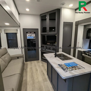 OBM en Chine : Nouvelle caravane de luxe à cinq roues pour le camping familial et les voyages, modèle 2025 - Product Image 3