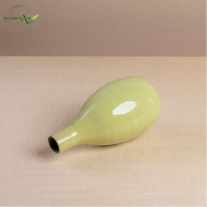 Vase de table en bambou enroulé Art Déco fait à la main - Décoration écologique et durable pour les intérieurs modernes - Product Image 4
